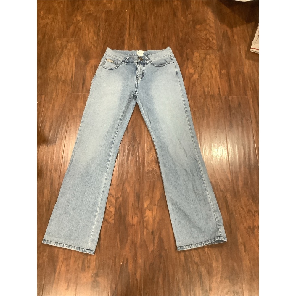 Vtg Calvin Klein Women's Denim Jeans Size 2 Straight Leg